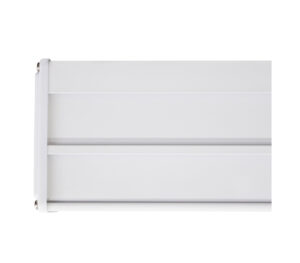 Rear view of Cyber mounting brackets showing attachment points and sliding adjustability for flexible mounting.