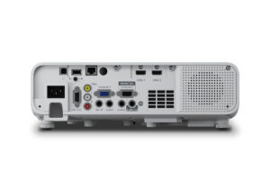 Epson EB-L270F projector HDMI Ethernet and AV connections
